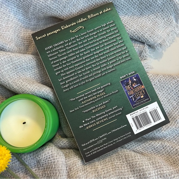 📚 SPECIAL 3/$21 BOOKS!! 📚 The Inheritance Games ~Jennifer Lynn Barnes - Picture 2 of 5